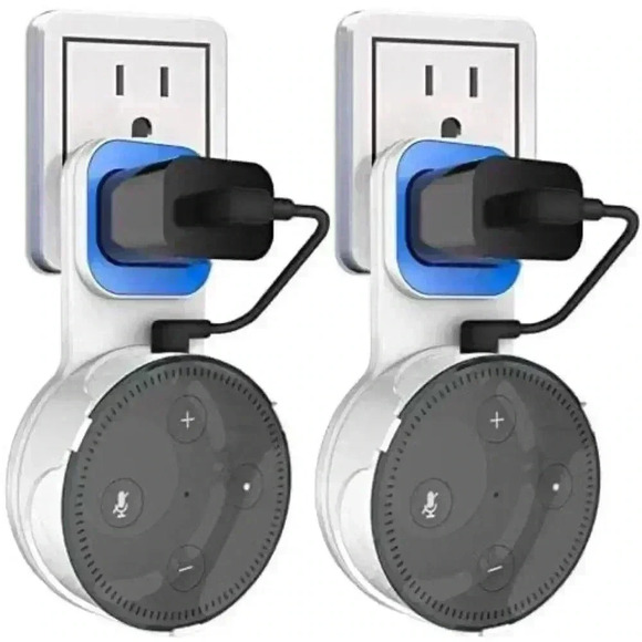 🆕 Echo Dot 2 Wall Mount Set of Two - Picture 1 of 4